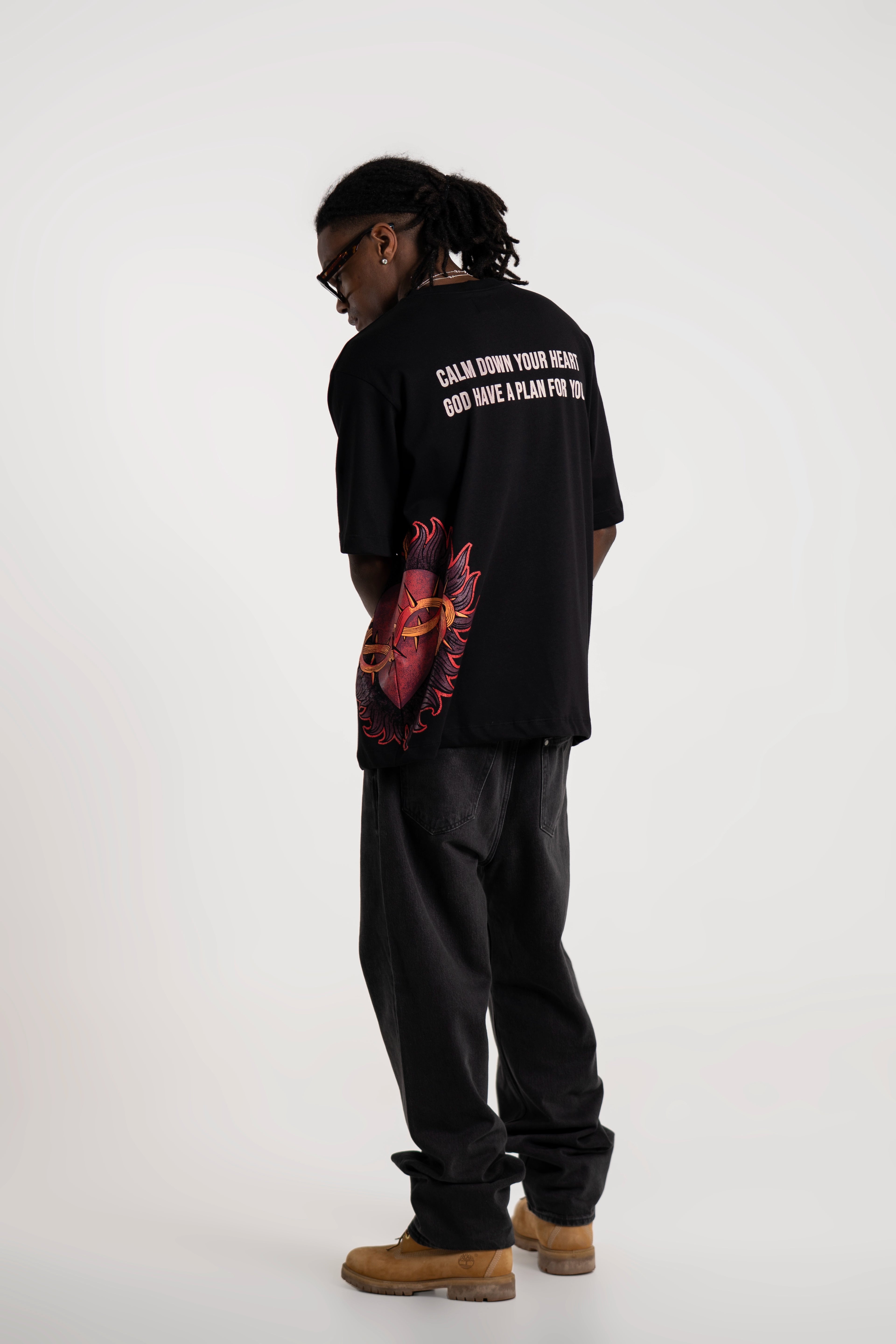 Camiseta Oversized Holly-Heart